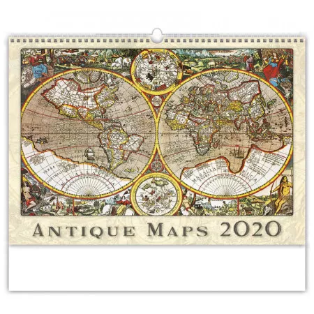 Kalendář 2020 HELMA 365 Antique Maps N135-20
