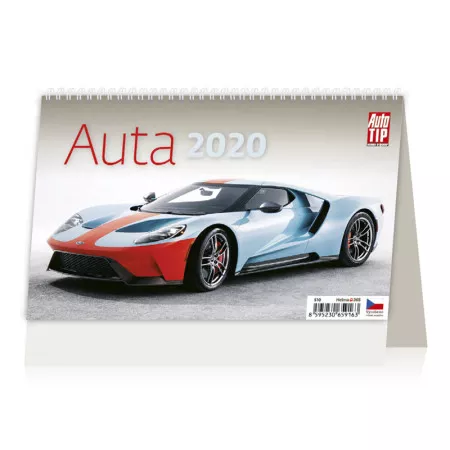 Kalendář 2020 HELMA 365 Auta S10-20