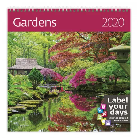 Kalendář 2020 HELMA 365 Gardens LP11-20