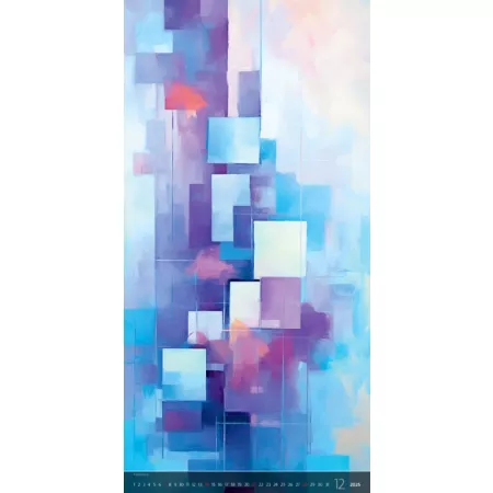 Kalendář Abstract AI Art (N264-25)