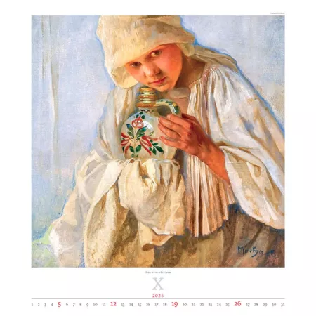 Kalendář Alfons Mucha (N251-25)