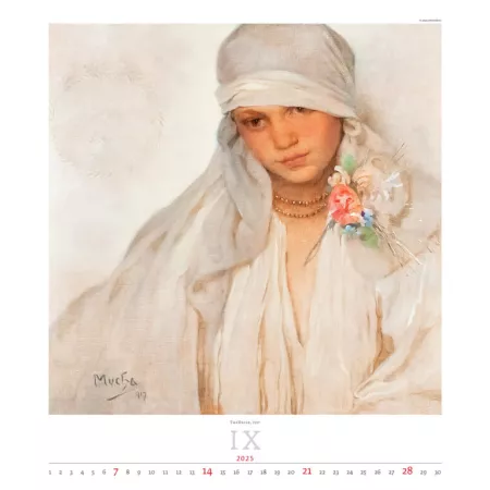 Kalendář Alfons Mucha (N251-25)