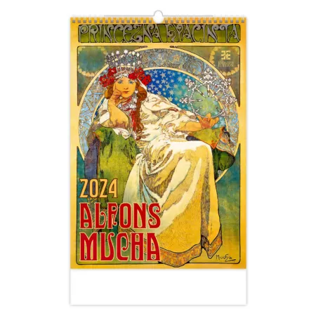 Kalendář Alfons Mucha (N259-24)