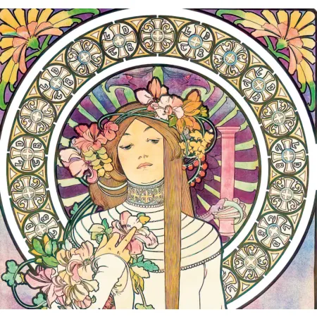 Kalendář Alfons Mucha - vázanka (N194-26)
