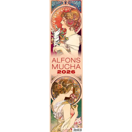 Kalendář Alfons Mucha - vázanka (N194-26)