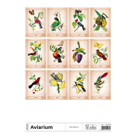 Kalendář Aviarium (N143-26)