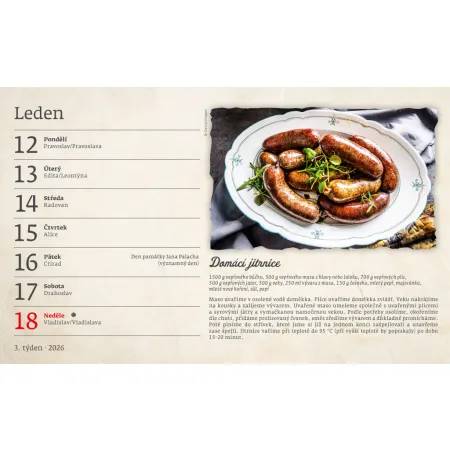 Kalendář Babiččiny recepty (S01-26)