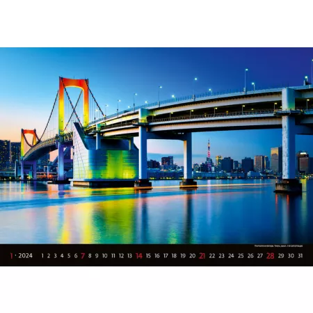 Kalendář Bridges (N129-24)