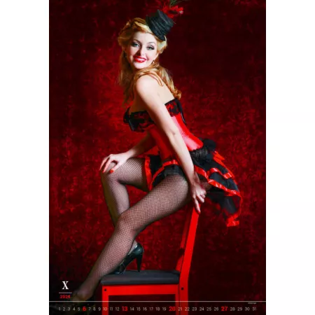 Kalendář Burlesque (N271-24)