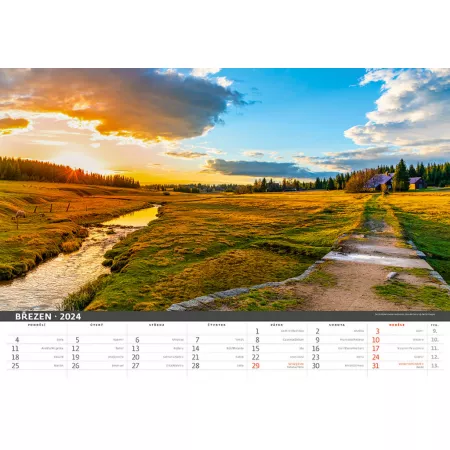 Kalendář Česká krajina (N109-24)