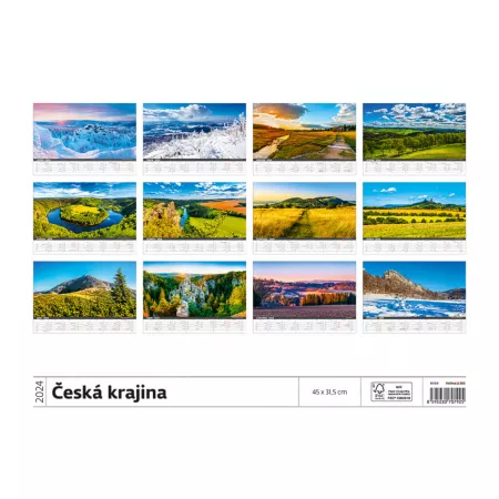 Kalendář Česká krajina (N109-24)