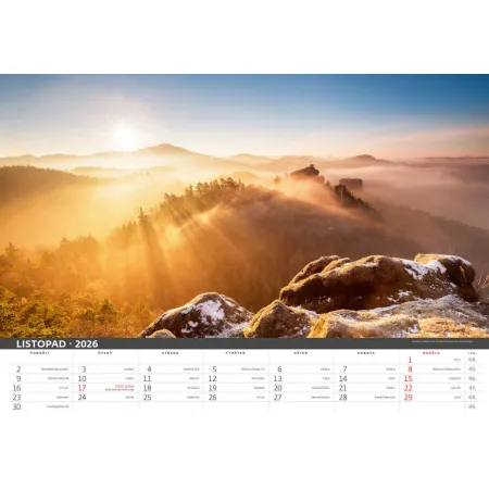 Kalendář Česká krajina (N109-26)