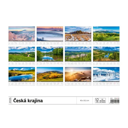 Kalendář Česká krajina (N109-26)