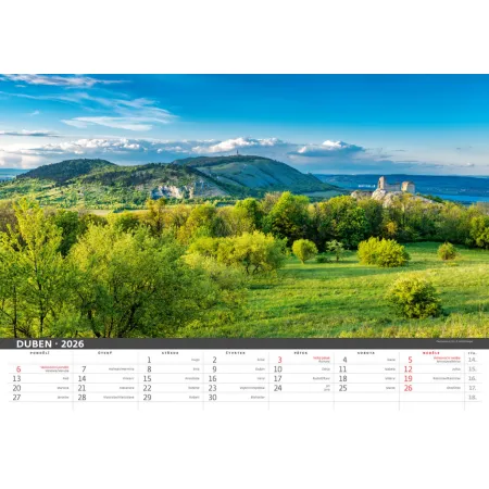 Kalendář Česká krajina (N109-26)