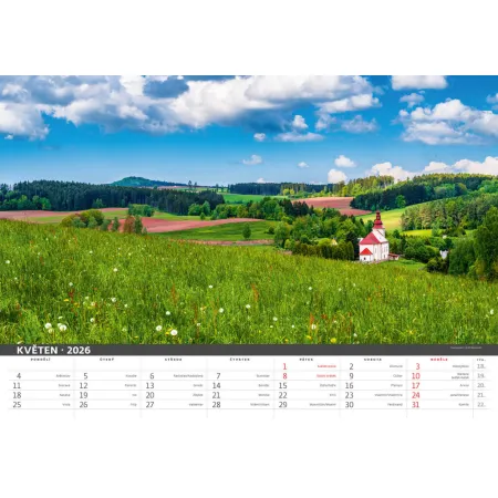 Kalendář Česká krajina (N109-26)