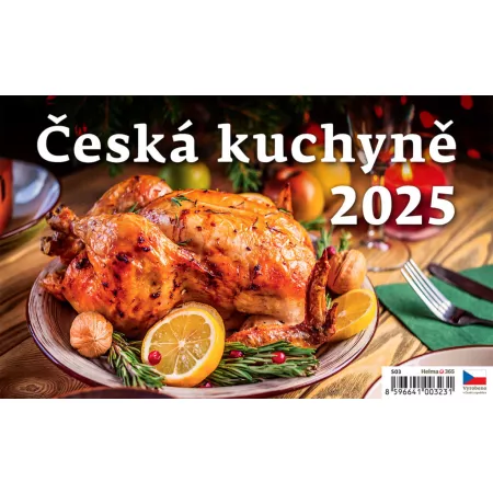 Kalendář Česká kuchyně (S03-25)