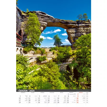 Kalendář Česká republika (N101-24)