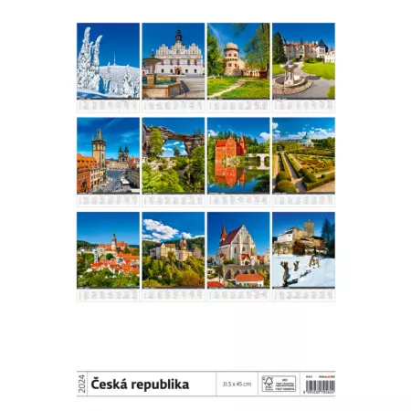 Kalendář Česká republika (N101-24)