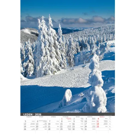 Kalendář Česká republika (N101-26)