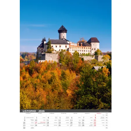 Kalendář Česká republika (N101-26)