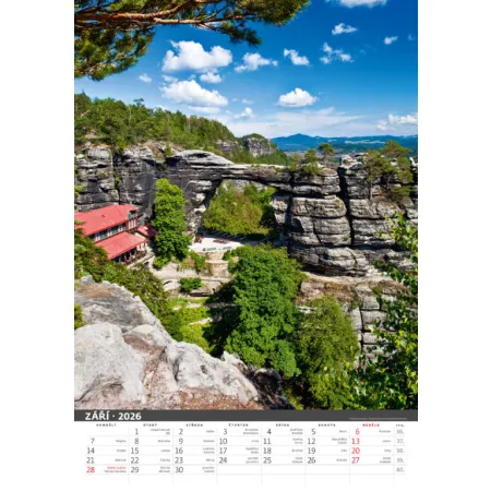 Kalendář Česká republika (N101-26)