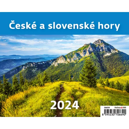 Kalendář České a slovenské hory (SM09-24)