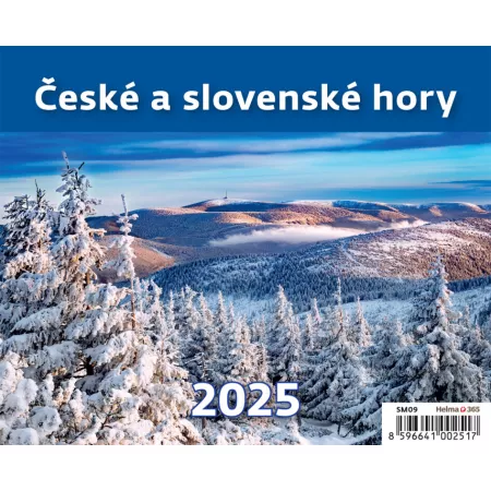 Kalendář České a slovenské hory (SM09-25)