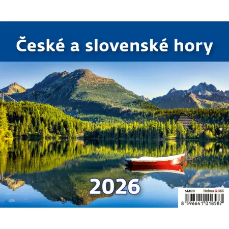 Kalendář České a slovenské hory (SM09-26)