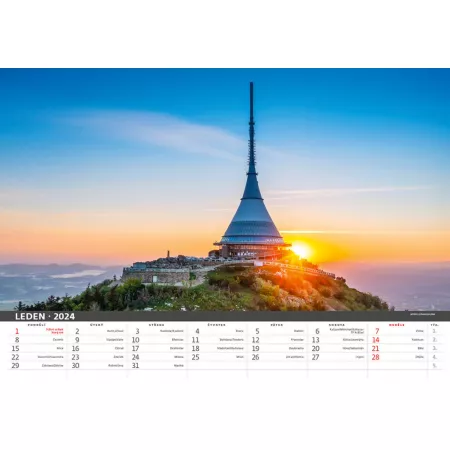 Kalendář Česko mezi oblaky (N116-24)