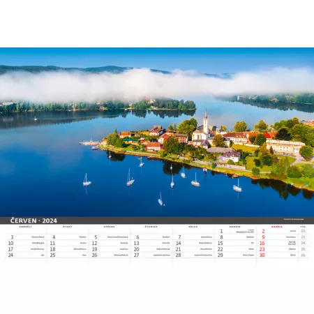 Kalendář Česko mezi oblaky (N116-24)