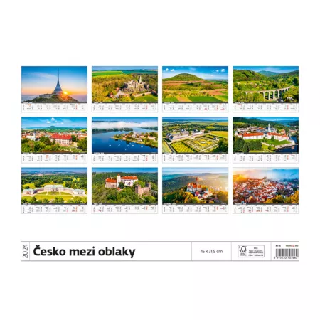 Kalendář Česko mezi oblaky (N116-24)