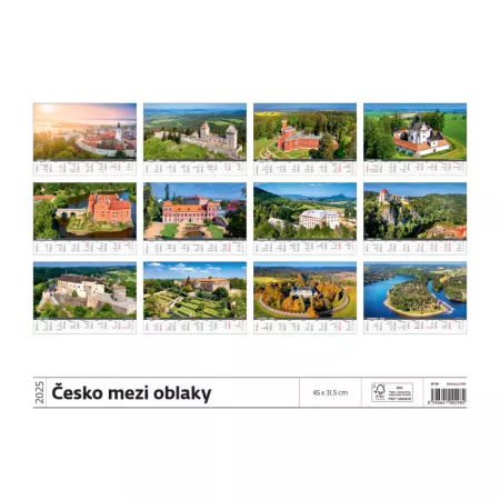 Kalendář Česko mezi oblaky (N116-25)