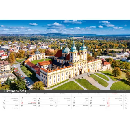 Kalendář Česko mezi oblaky (N116-26)