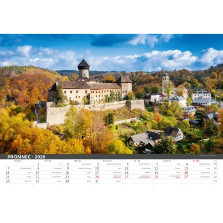 Kalendář Česko mezi oblaky (N116-26)