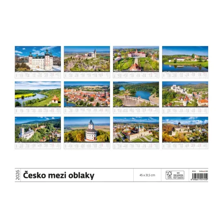 Kalendář Česko mezi oblaky (N116-26)