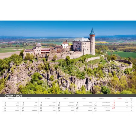 Kalendář Česko mezi oblaky (N116-26)