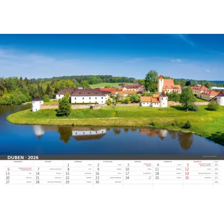 Kalendář Česko mezi oblaky (N116-26)