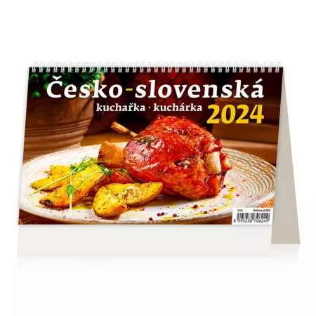 Kalendář Česko-slovenská kuchařka (S04-24)