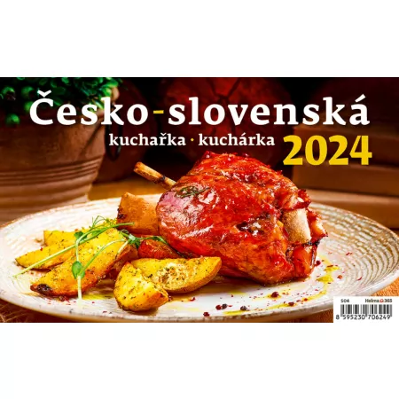 Kalendář Česko-slovenská kuchařka (S04-24)