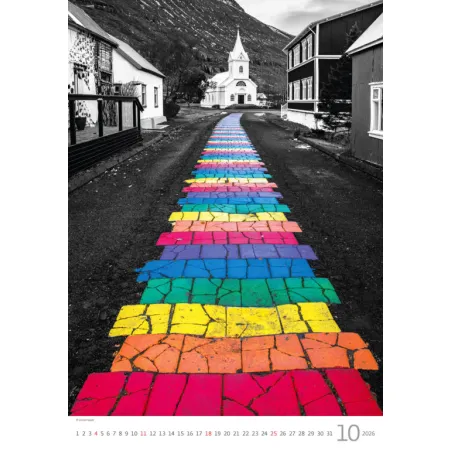 Kalendář Colour Art (N148-26)