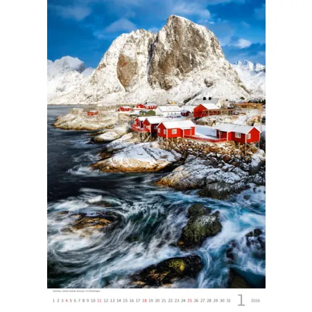 Kalendář Europe (N123-26)