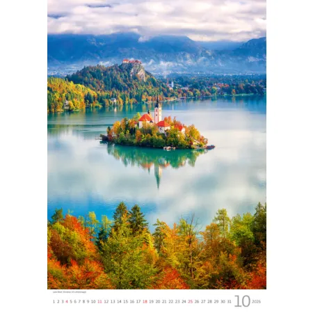 Kalendář Europe (N123-26)