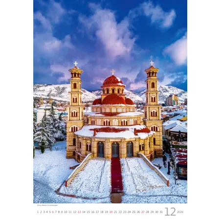 Kalendář Europe (N123-26)