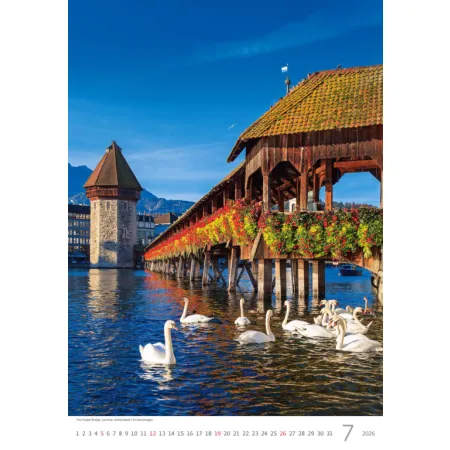 Kalendář Europe (N123-26)