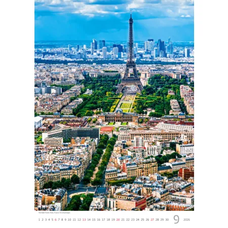 Kalendář Europe (N123-26)