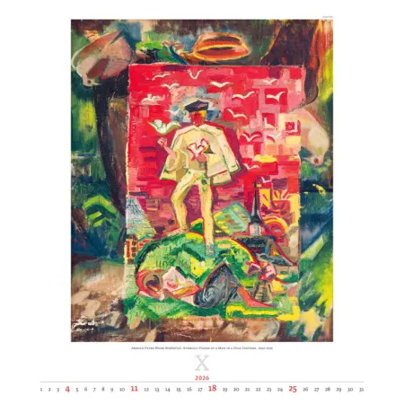 Kalendář Expressionism (N251-26)
