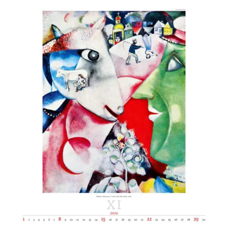 Kalendář Expressionism (N251-26)