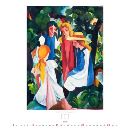 Kalendář Expressionism (N251-26)