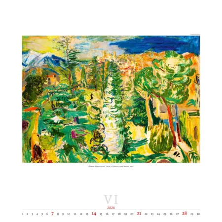 Kalendář Expressionism (N251-26)