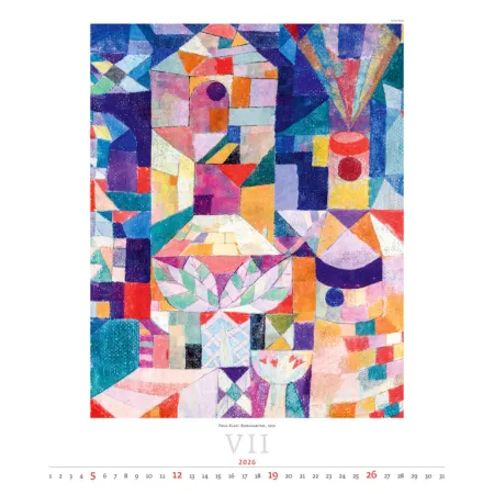 Kalendář Expressionism (N251-26)